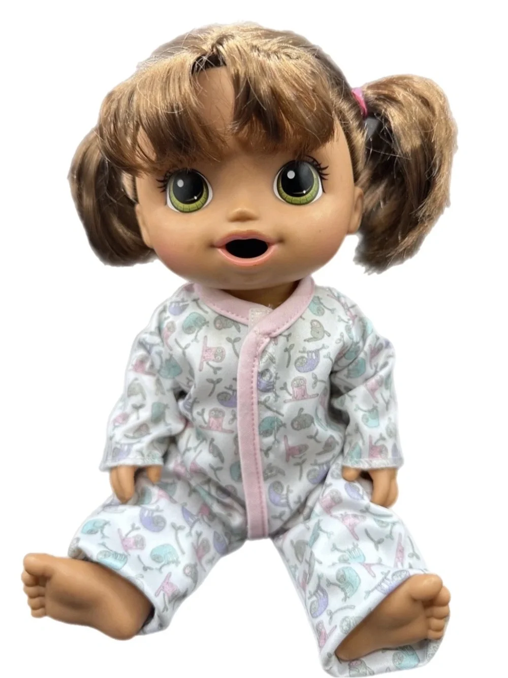 Interactive Baby Doll Playset with Pink Accessories